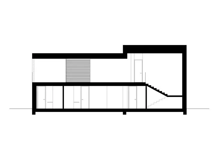 House in Norway, cross-section