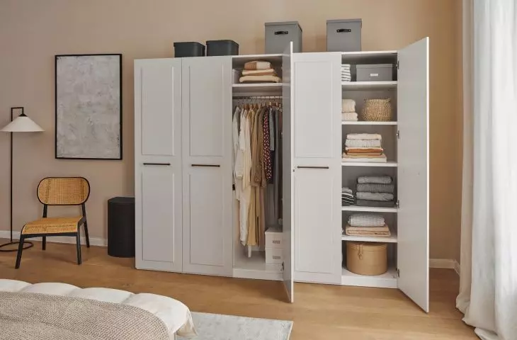 Well-planned storage space makes it significantly easier to stay organized
