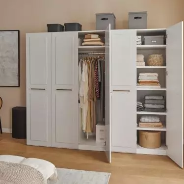 Well-planned storage space makes it significantly easier to stay organized