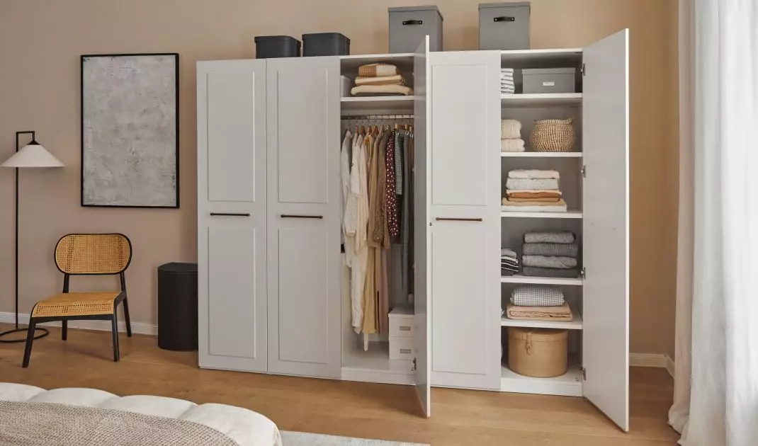 Well-planned storage space makes it significantly easier to stay organized