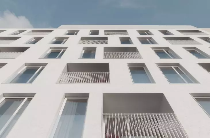 zespół mieszkaniowy „Dolna Górna Wilda” w Poznaniu, proj. Ultra Architects, wizualizacja