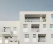 zespół mieszkaniowy „Dolna Górna Wilda” w Poznaniu, proj. Ultra Architects, wizualizacja