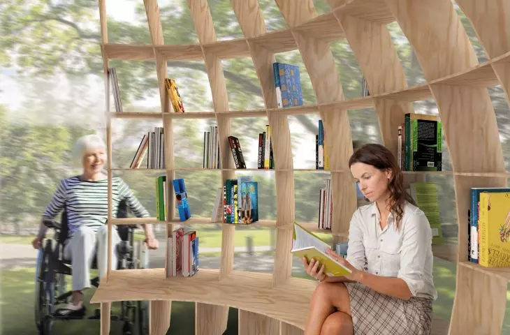 There are also wide seats in the interior