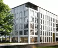 visualization of the planned office building