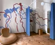 The author of the mural is Magdalena Lapinska-Rozenbaum