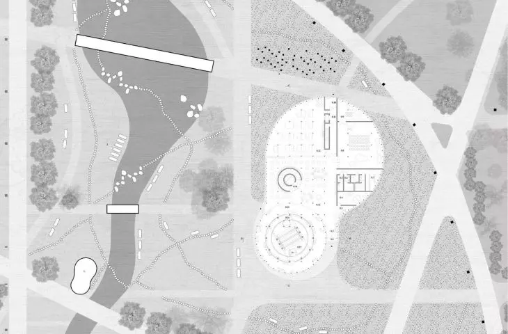 site plan, first floor
