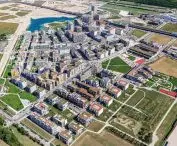 Seestadt Aspern eco-district located on the outskirts of Vienna