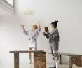 Architect, Magdalena Górecka and materials scientist, Magdalena Skowyra