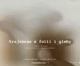 The poster of the exhibition Landscape from foil and soil