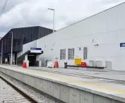 widok od strony peronów