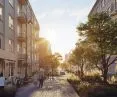 Woonerf in Warsaw's Praga district designed by architects from WXCA studio