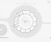 Plan of the therapy building