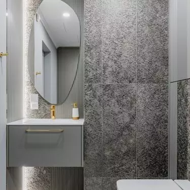 Structural tiles add character to the arrangement