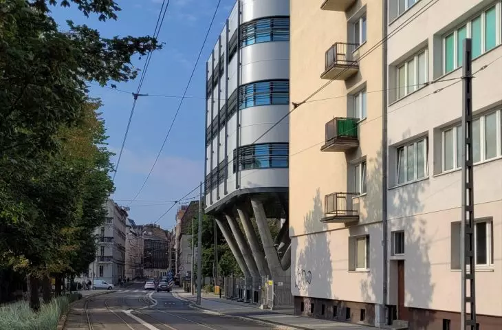 nowe skrzydło Wielkopolskiego Centrum Onkologii, Poznań, ul. Strzelecka