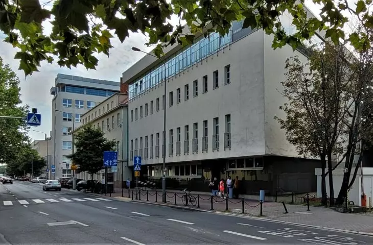Wielkopolskie Centrum Onkologii, Poznań, ul. Garbary (widok od północy)