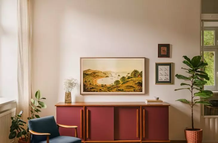 Ważnym elementem w mieszkaniu jest również sztuka i design