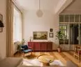 The most important design decision was to merge two rooms and create a light and spacious living area