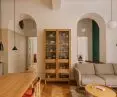 The architects created two arched passageways 