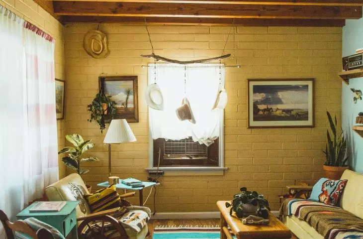 Hats can become an interior accessory