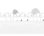Hospice, cross section B-B