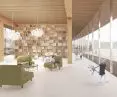 Części wspólne hospicjum znajdują się na parterze