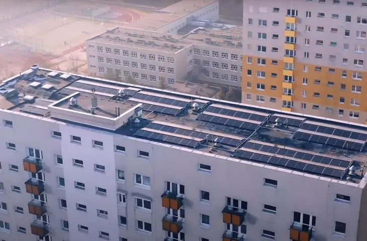 If you live in a block of flats you can also benefit from photovoltaics