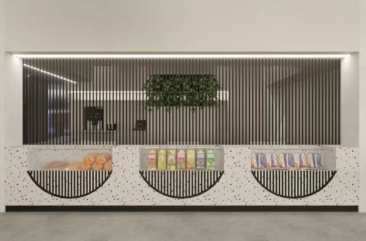 Postpandemic coworking space in Szczecin