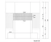 Postpandemic coworking space in Szczecin, E-E Layout