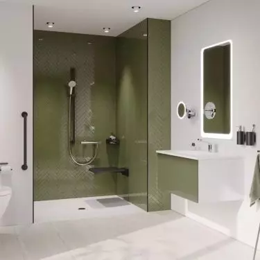 Think about installing a chair in the shower