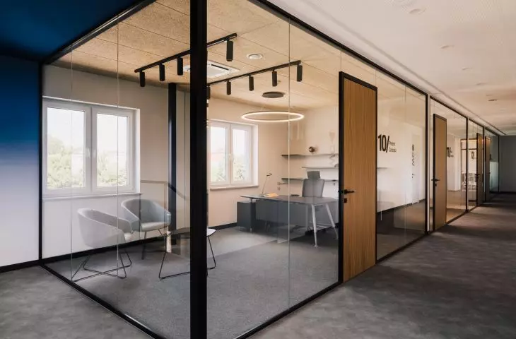 Architektki zastosowały dużo przeszkleń
