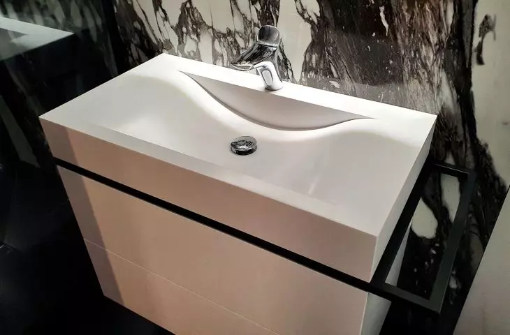 Cahaya Design SAJLU small version Corian Glacier White_.