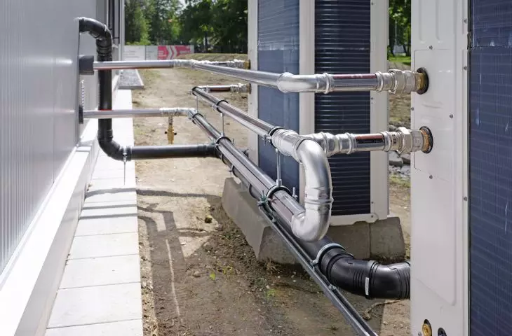 Quick and convenient connection of air-to-water heat pumps with Viega systems