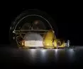 During the installation phase, the module inflates the coating to form a protective barrier