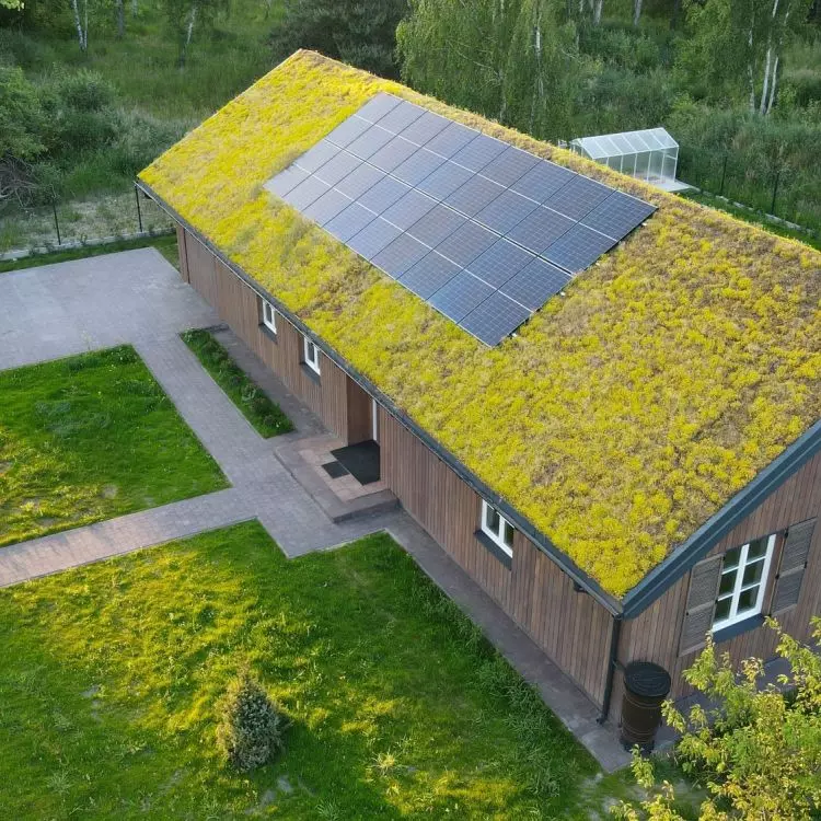 There is also a greenhouse on the plot