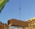 Montaż prefabrykowanego modułu
