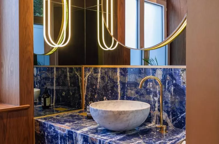 Opt for quality materials such as stone and natural wood