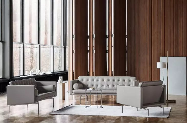 Choose simple furniture with interesting details