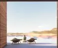 The walls of the house were made of rammed earth