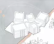 Projekt Light Canyon, aksonometria