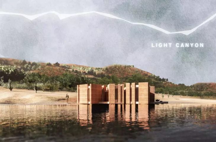 Light Canyon project is located on Lake Mead