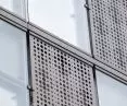 Perforated sheets make it easier to shade a building
