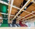 AGH emblem-colored auditorium for 571 seats