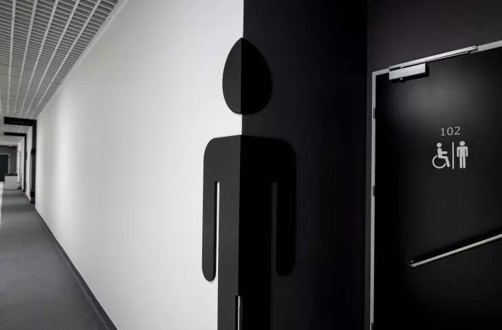 Identification of the toilet 