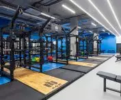 One of the gyms in the new AGH sports hall