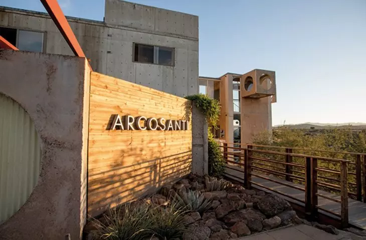 The Cosanti Foundation administration building 