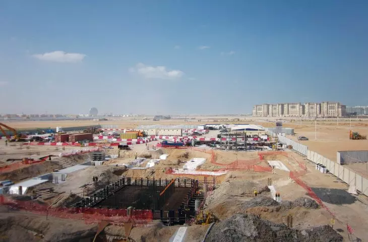 współczesne eksperymentalne „miasto przyszłości” Masdar znajduje się w Zjednoczonych Emiratach Arabskich