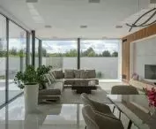 inside the house