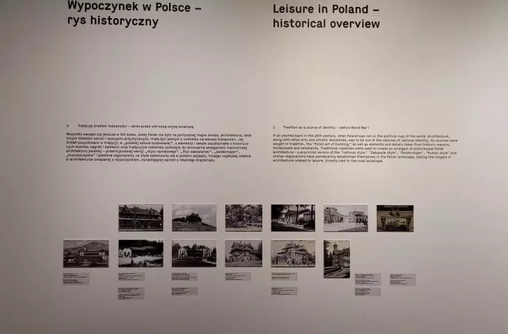 wystawa „Wczasy. Krajobrazy wypoczynku” w Muzeum Architektury