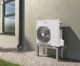 The Vitocal 100-A monoblock heat pump is a unit designed for installation outside the building. On the room side, only the domestic water tank, the heating water buffer and the hydraulic equipment remain.