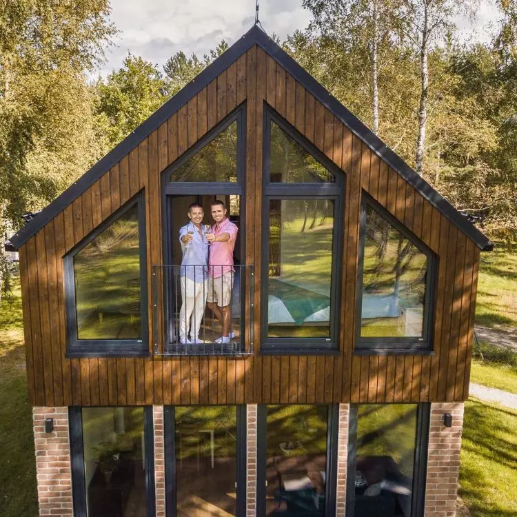 The couple dreamed of a home surrounded by nature